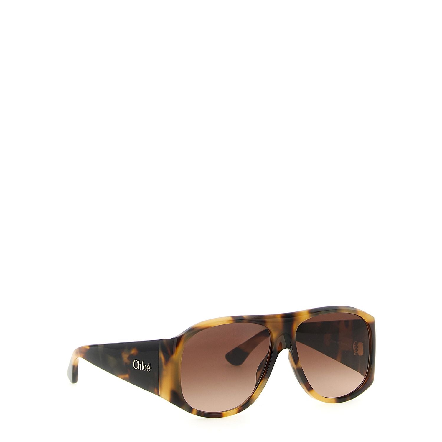 Chloé Brown Acetate Sunglasses