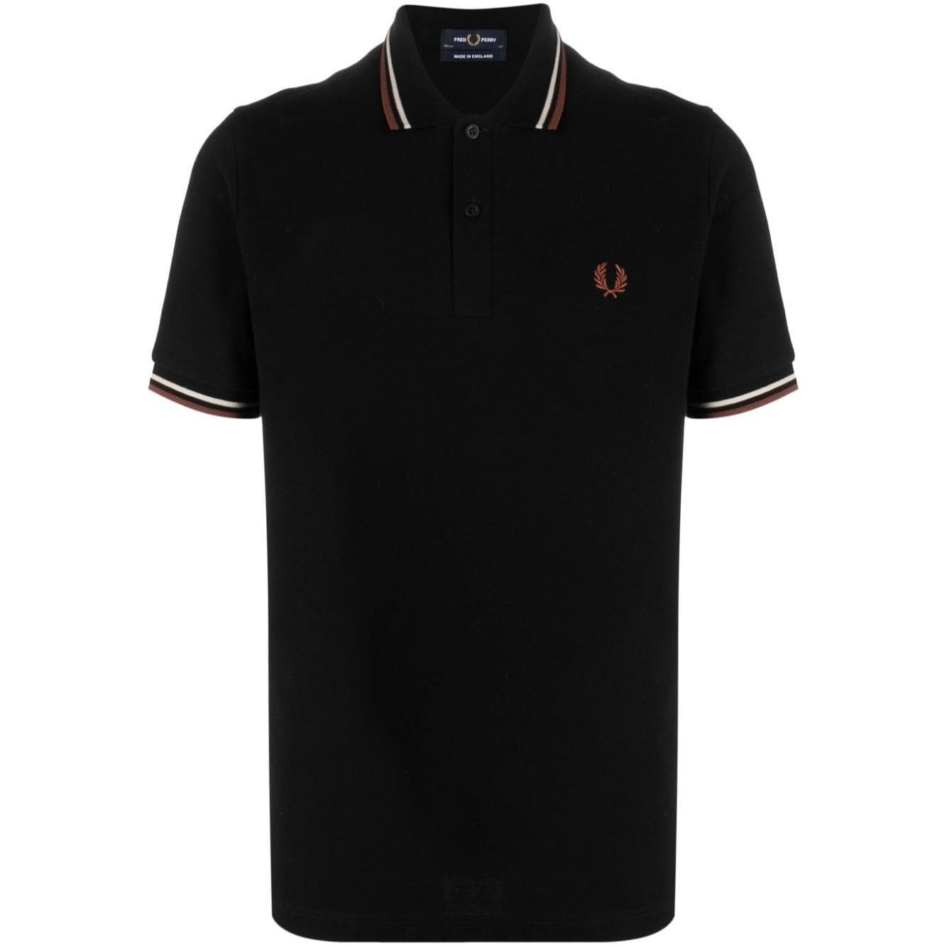 Fred Perry T-shirts and Polos Black M12T24