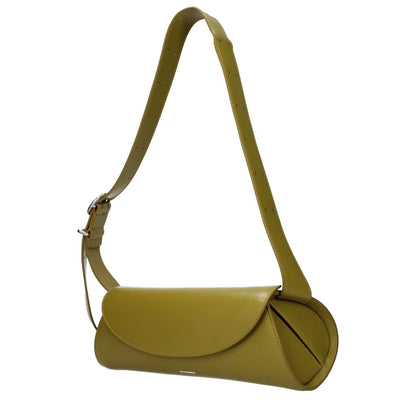Jil Sander Green Leather Crossbody Bag