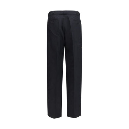 Prada Black Cotton Casual Pants