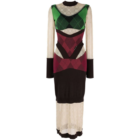 MARINE SERRE Dresses Green WDR034UKNI0001GN45