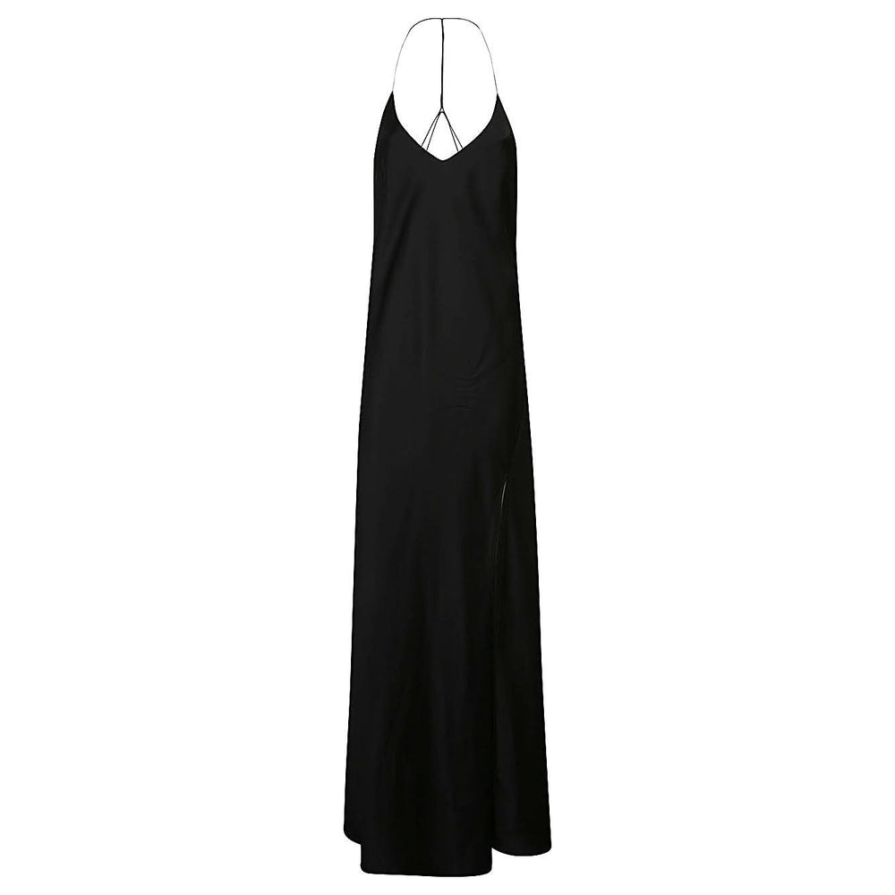 THE NINA STUDIO Dresses Black PEITHOSATINBLACK