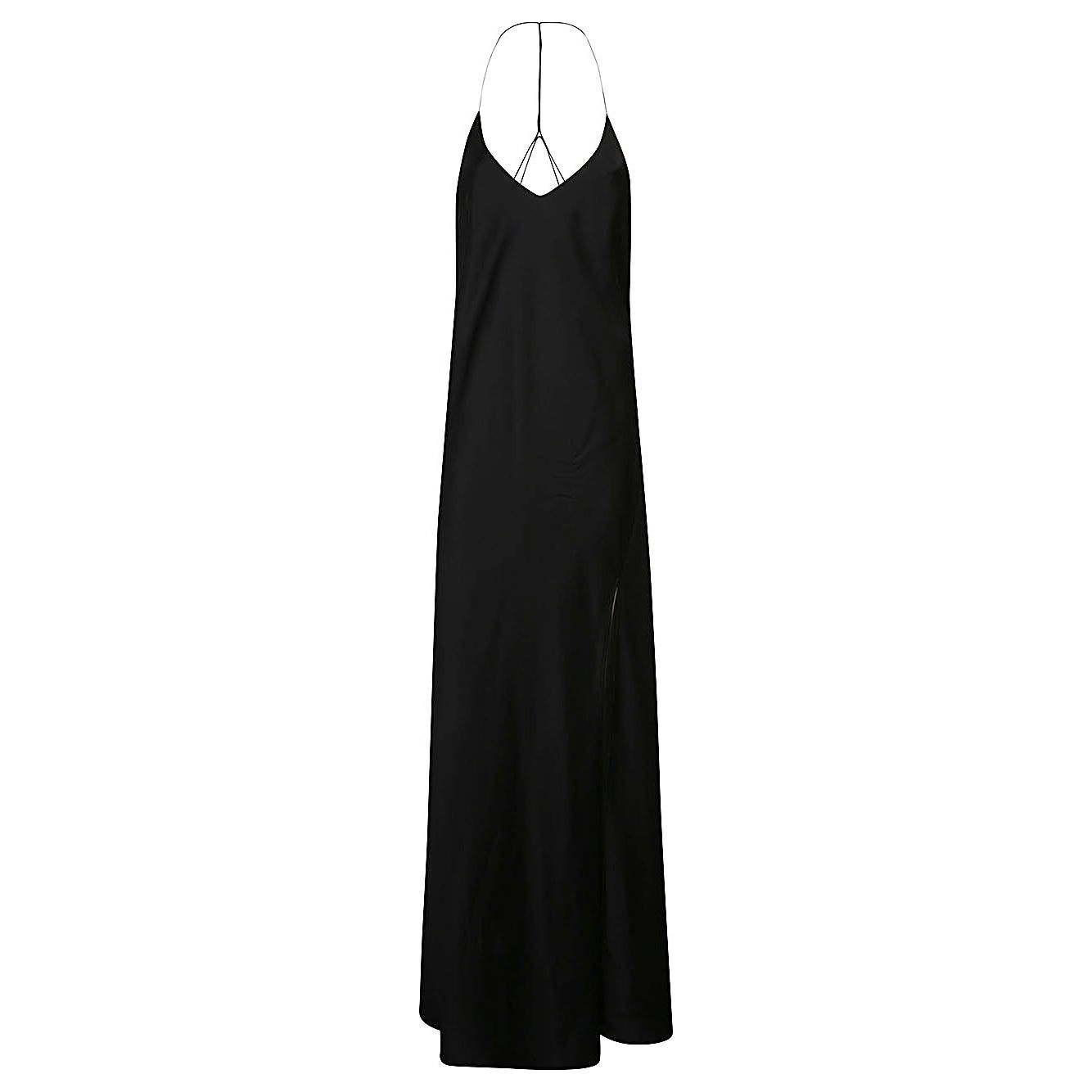 THE NINA STUDIO Dresses Black PEITHOSATINBLACK
