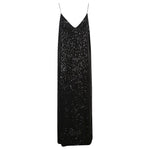 THE NINA STUDIO Dresses Black APHRODITESEQUINSSILKBLACK