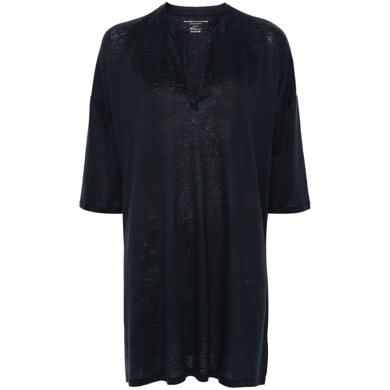 Majestic Dresses Blue M011FTQ007TUNIQUE003