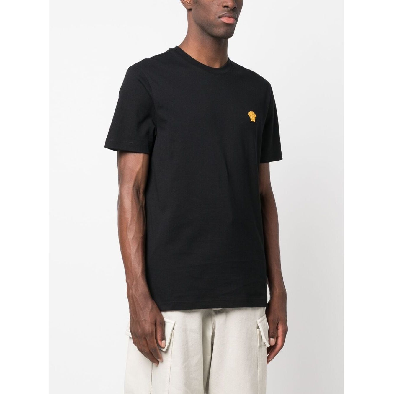 Versace T-shirts and Polos Black 10084811A084891B000
