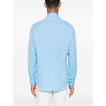 FINAMORE 1925 NAPOLI Shirts Clear Blue
