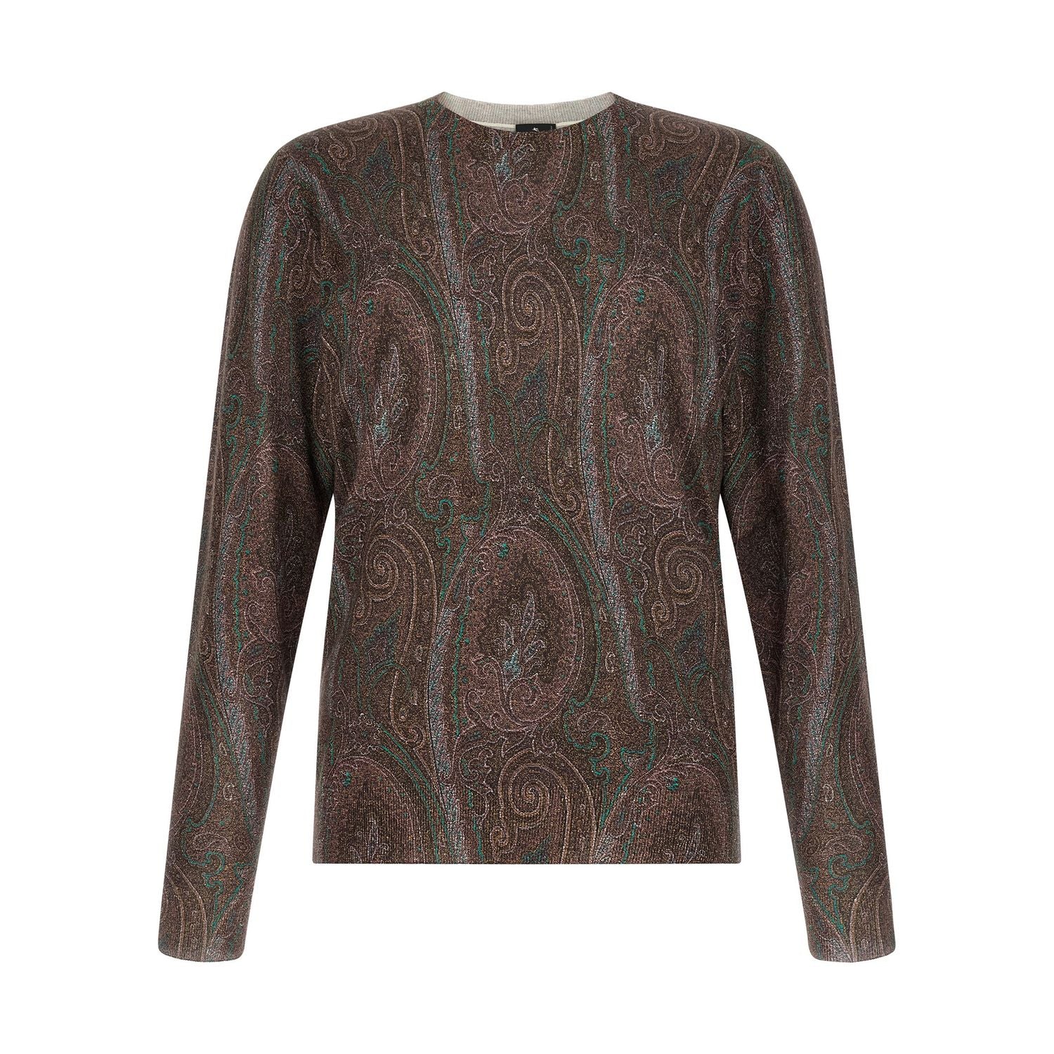 Etro Bordeaux Silk Cardigan