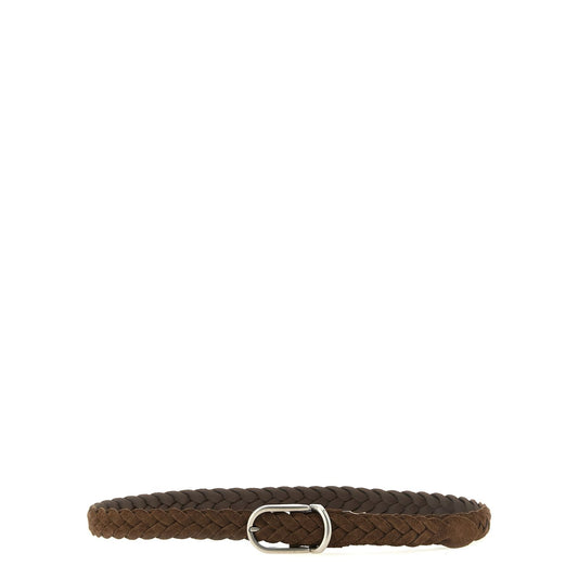 Brunello Cucinelli Brown Calfskin Belt