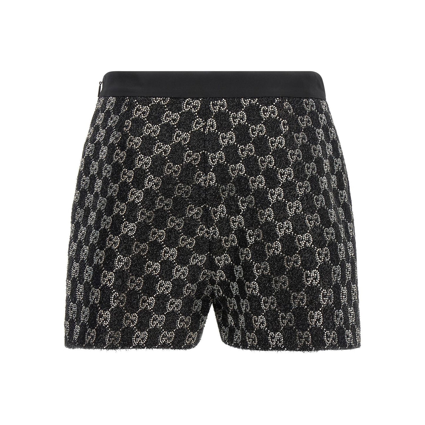 Gucci Black Viscose Short And Mini Shorts