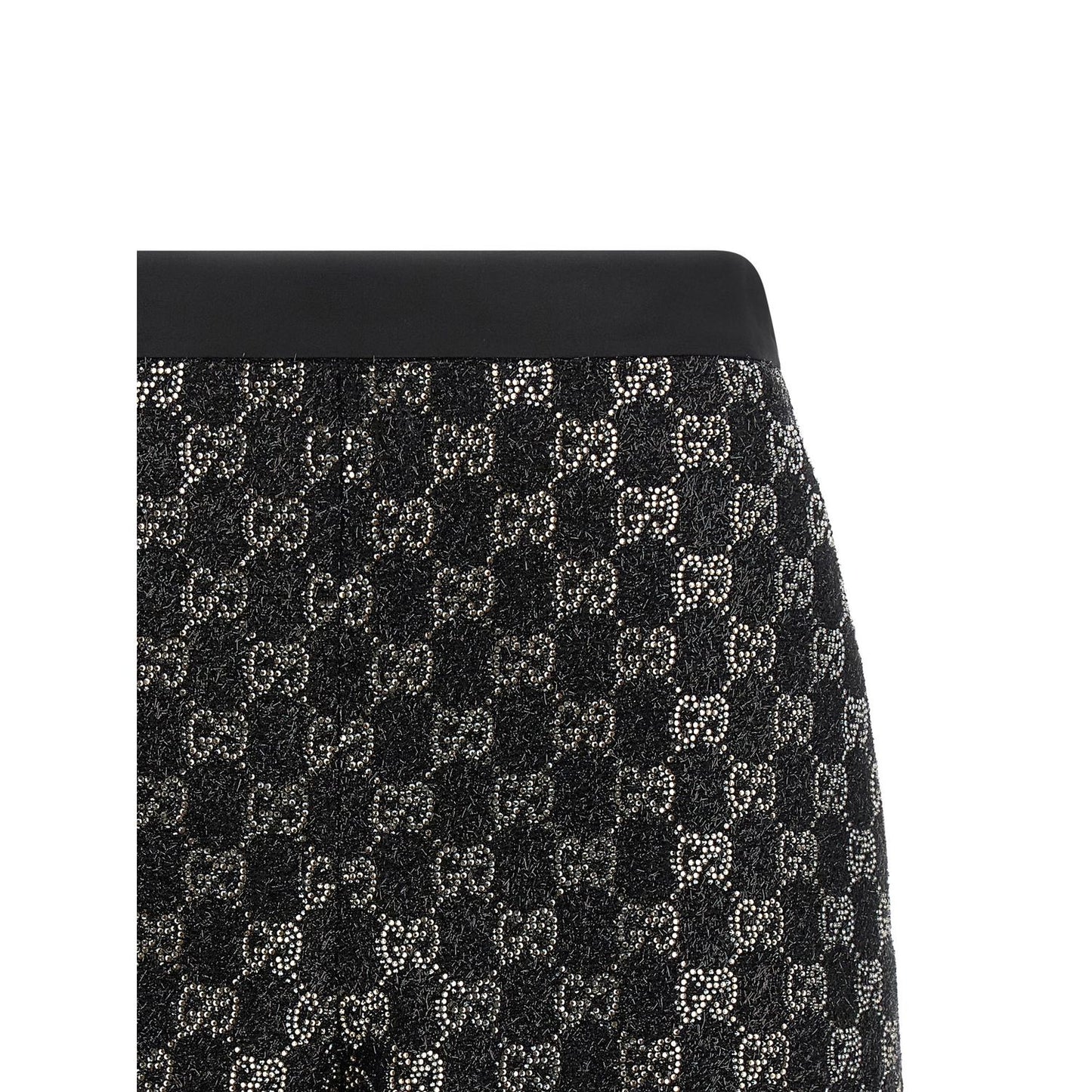 Gucci Black Viscose Short And Mini Shorts