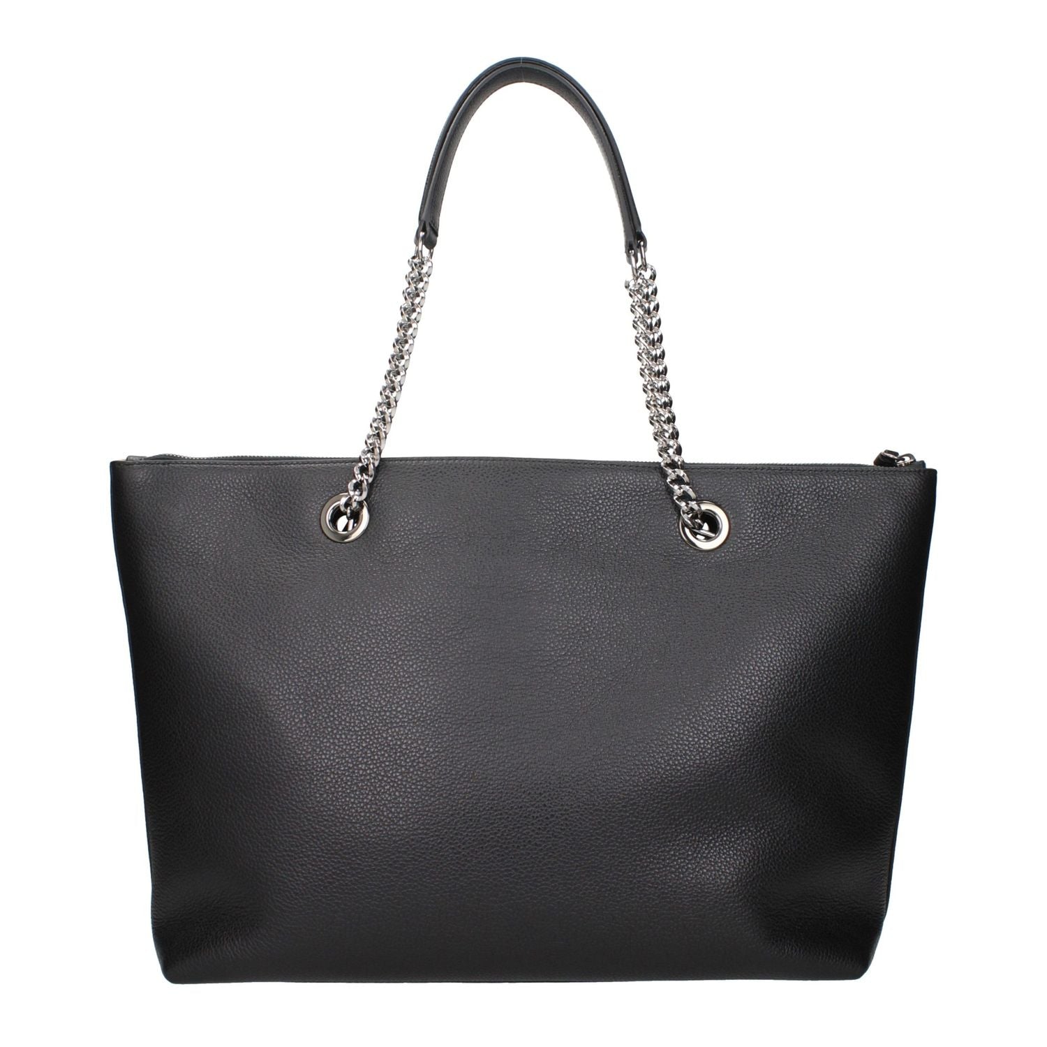 Jimmy Choo Black Leather Shoulder Bag