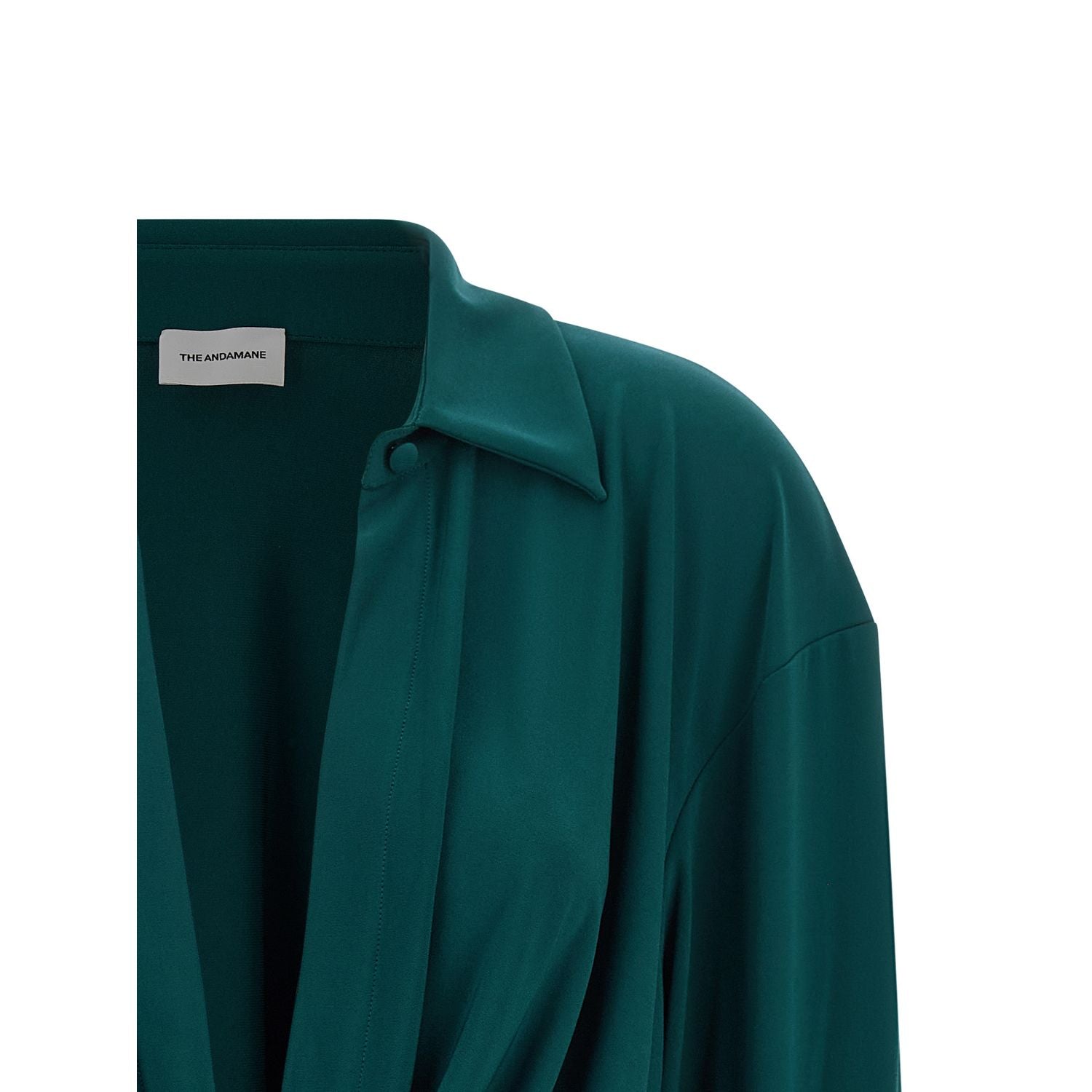 The Andamane Bicolor Polyester Short Dress