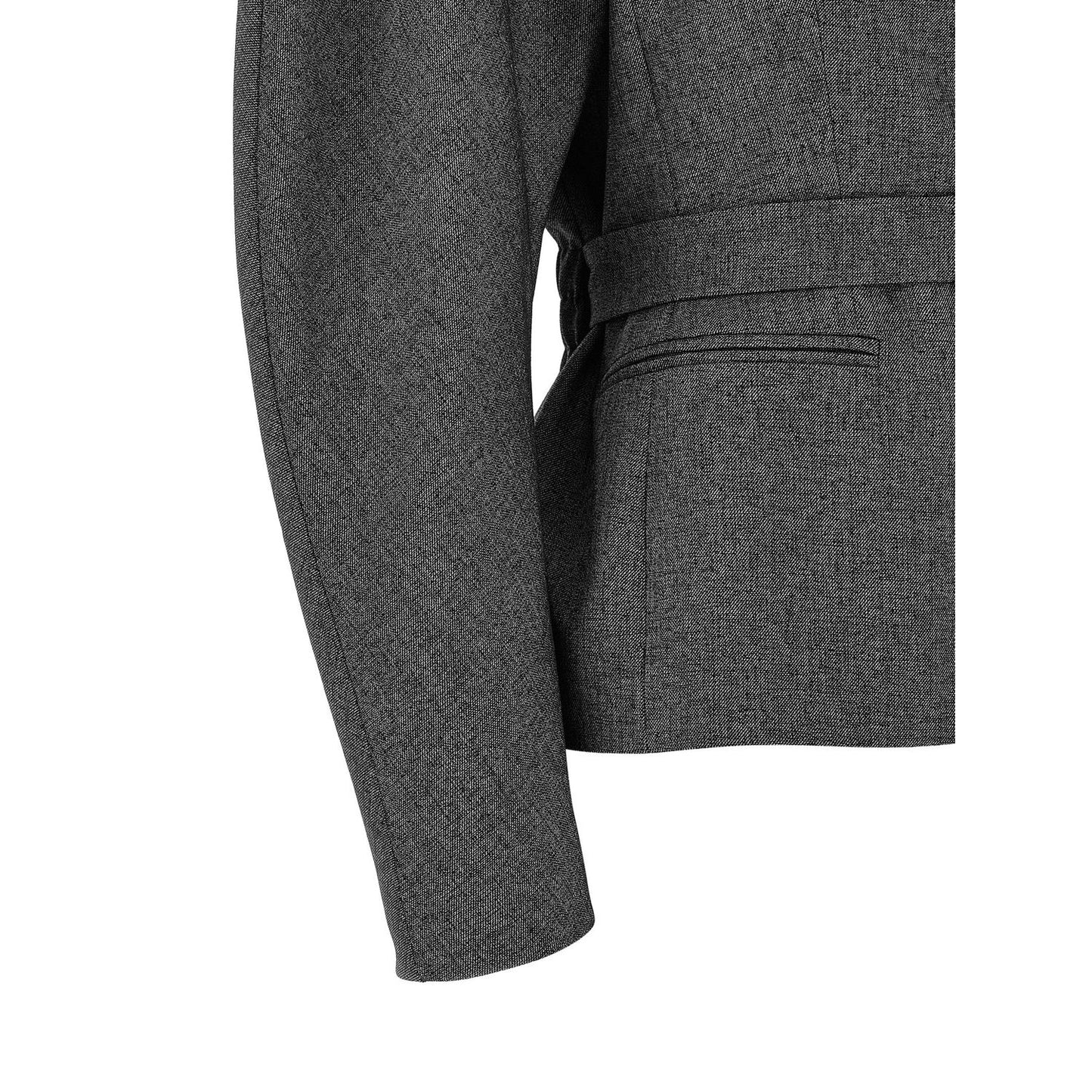 The Andamane Gray Polyester Blazer