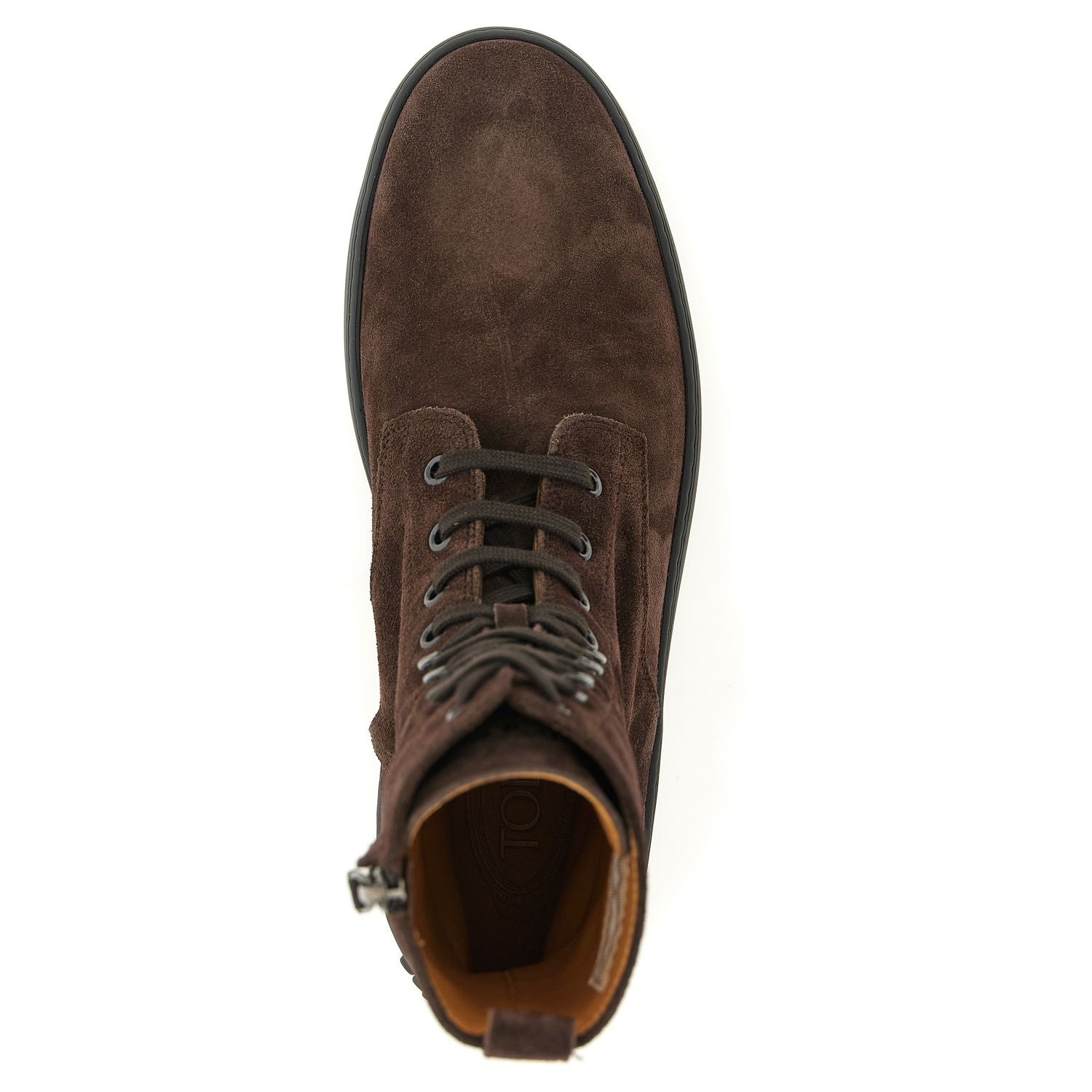 Tod's Brown Calfskin Ankle Boots