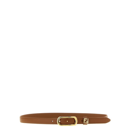 Fendi Brown Calfskin Regular Belt