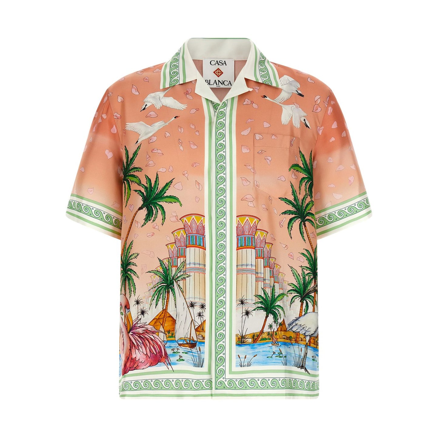 Casablanca Multicolor Silk Blouse