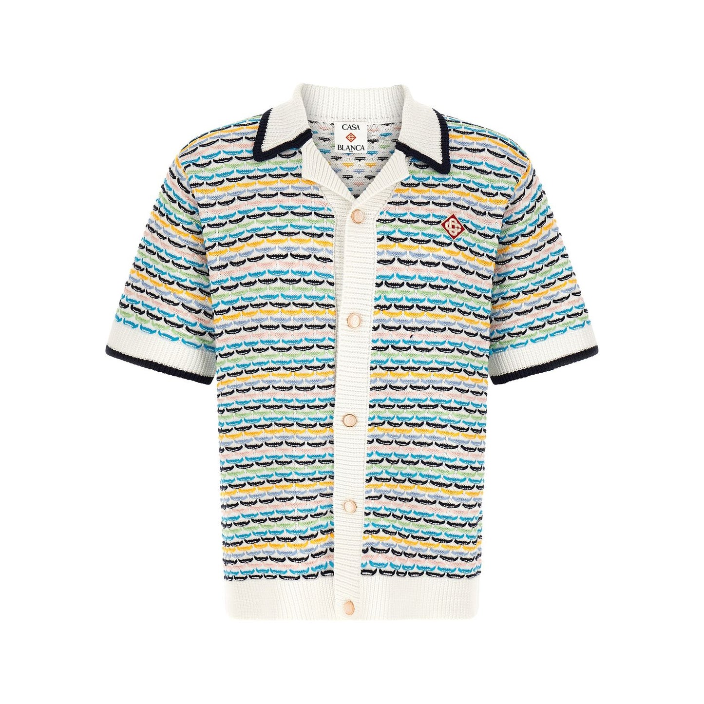 Casablanca Multicolor Cotton Blouse