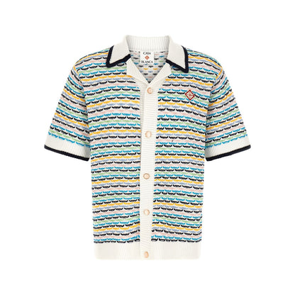 Casablanca Multicolor Cotton Blouse