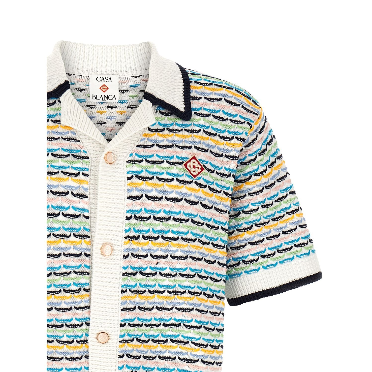 Casablanca Multicolor Cotton Blouse