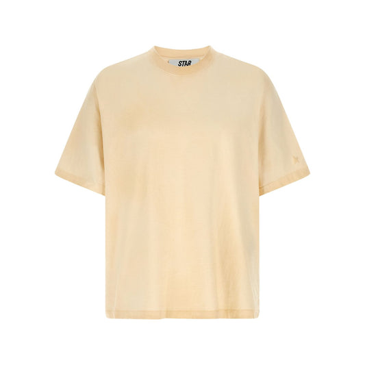 Golden Goose Beige Cotton T-Shirt