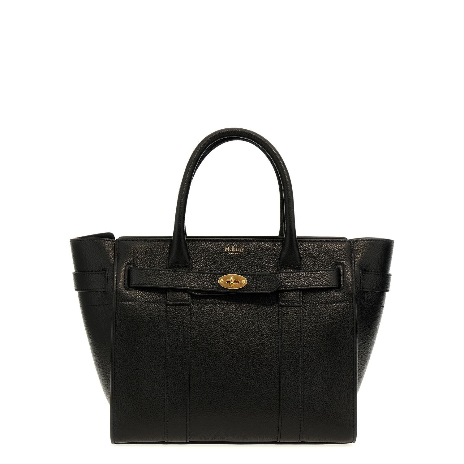 Mulberry Black Calfskin Tote Bag