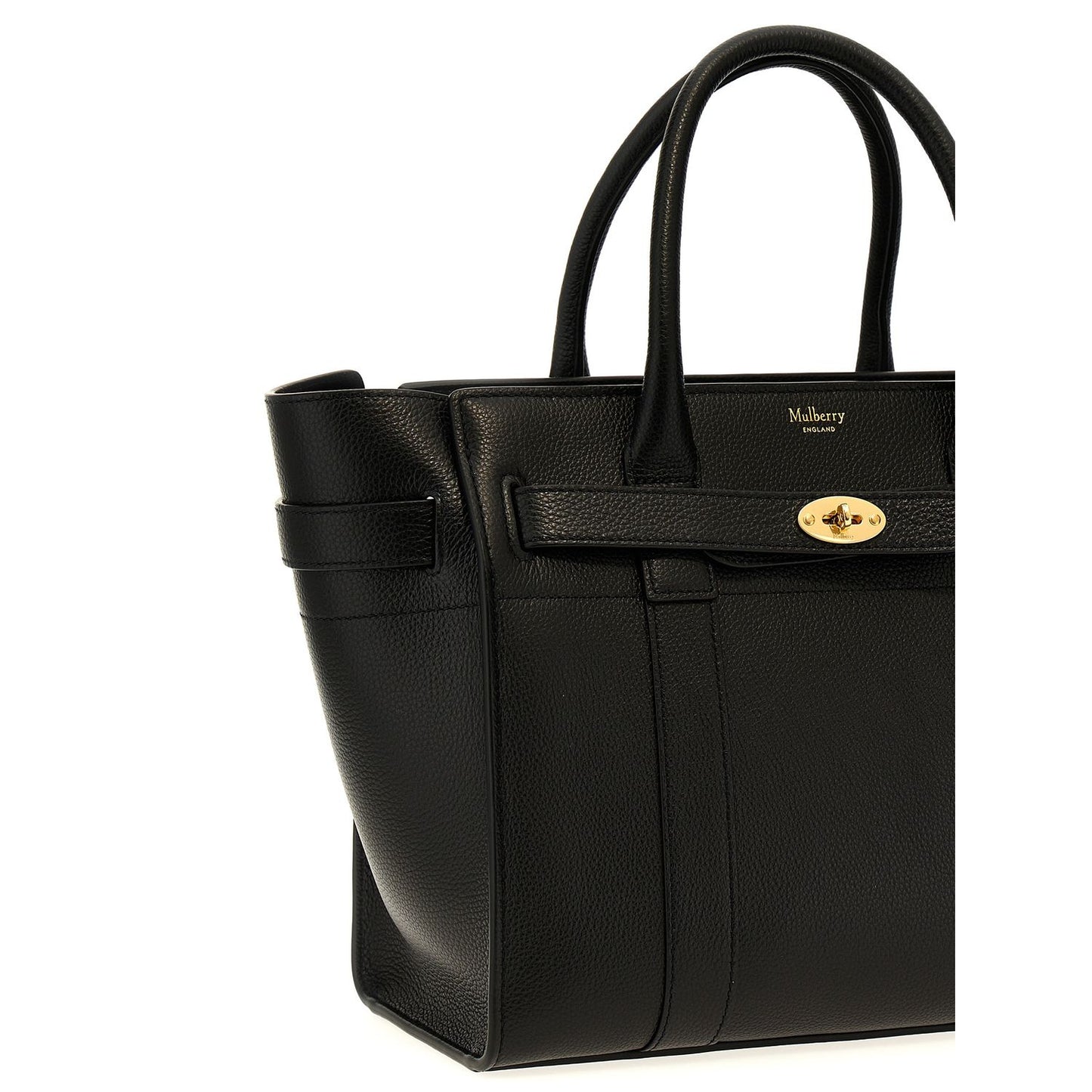 Mulberry Black Calfskin Tote Bag