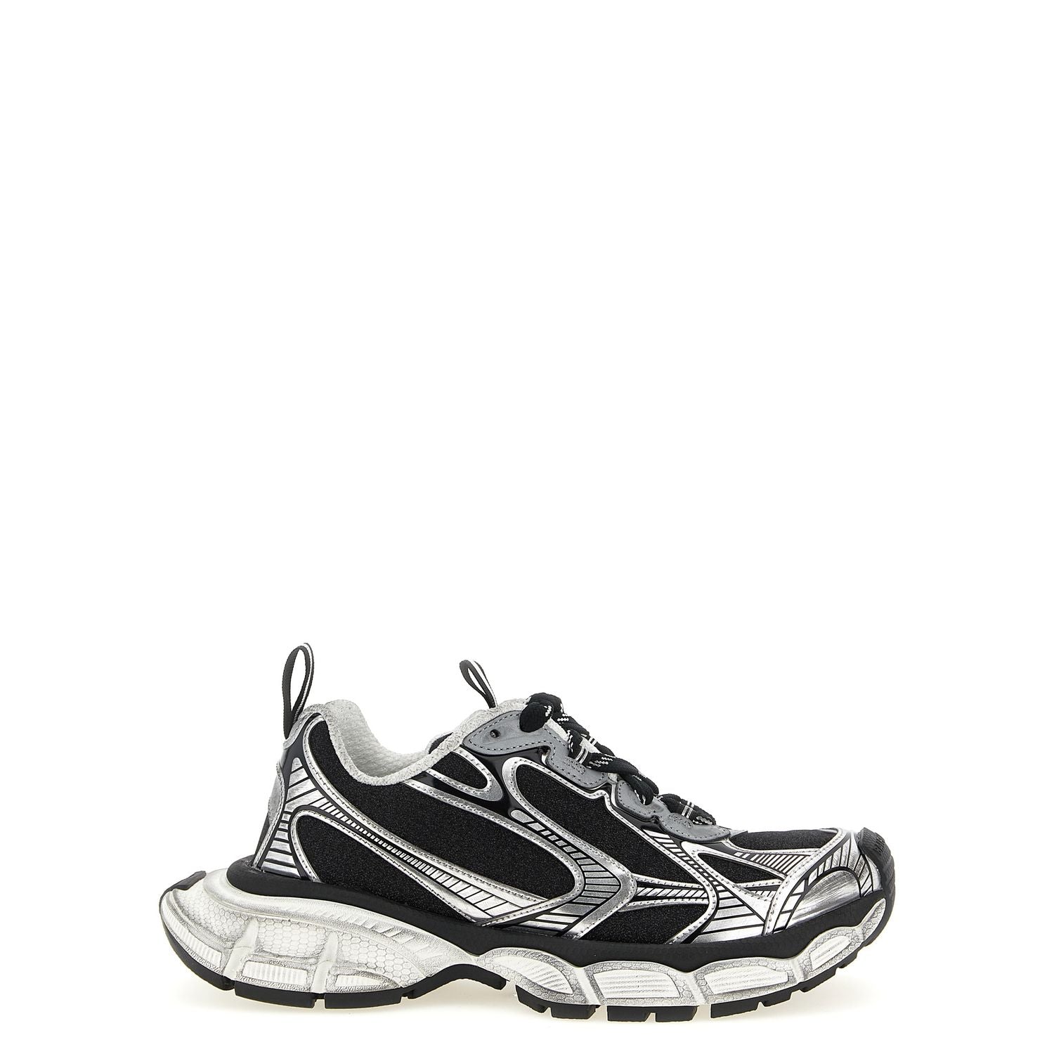 Balenciaga Black Polyethylene Athletic Sneakers