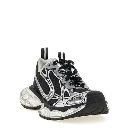 Balenciaga Black Polyethylene Athletic Sneakers