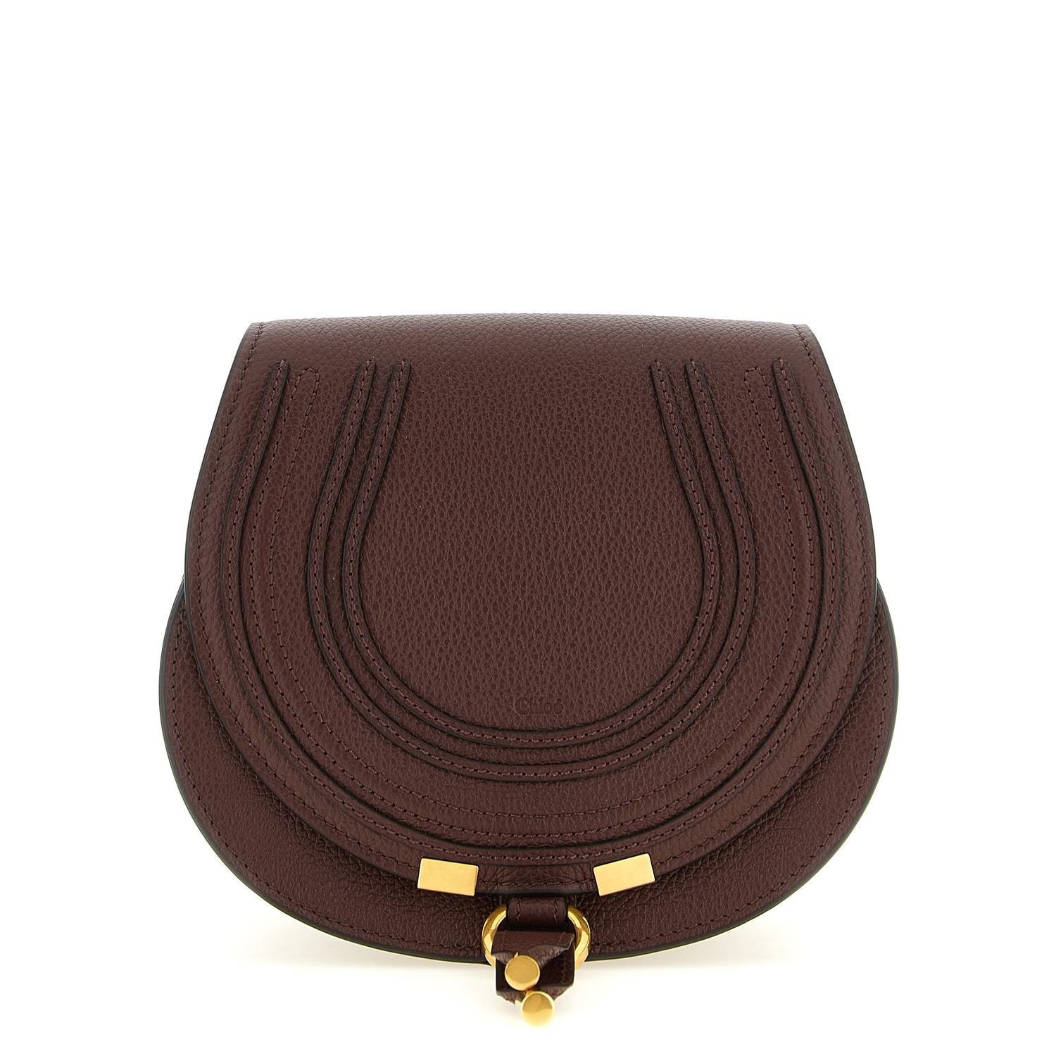 Chloé Brown Calfskin Crossbody Bag