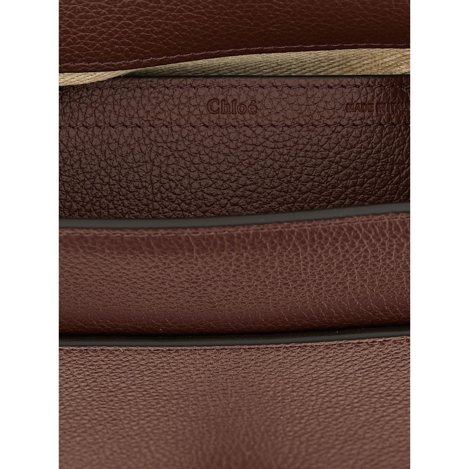 Chloé Brown Calfskin Crossbody Bag