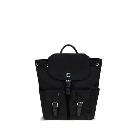 Tory Burch Black Nylon Backpack