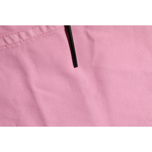 GF Ferre Pink Mid-Waisted Flared Denim Casual Jeans