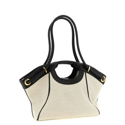 Balmain Bicolor Cotton Tote Bag