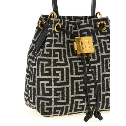 Balmain Bicolor Polyester Handbag