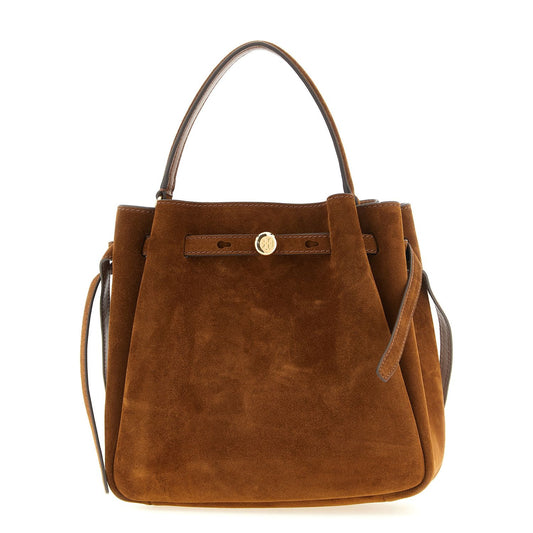 Tory Burch Brown Bovine Leather Crossbody Bag