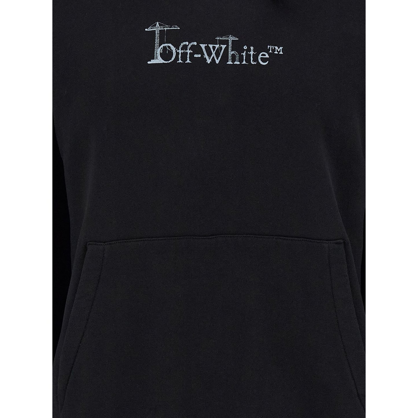 Off-White Black Cotton Sweatshirt
