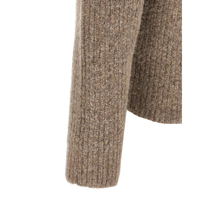Roberto Collina Beige Cotton Cardigan
