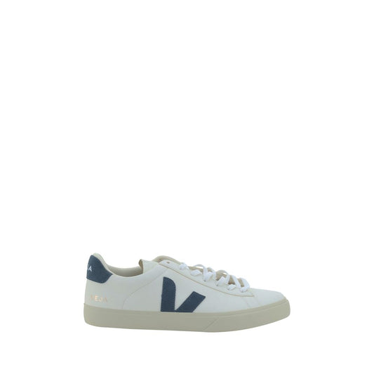 Veja White Calf Leather Bos Taurus Sneakers