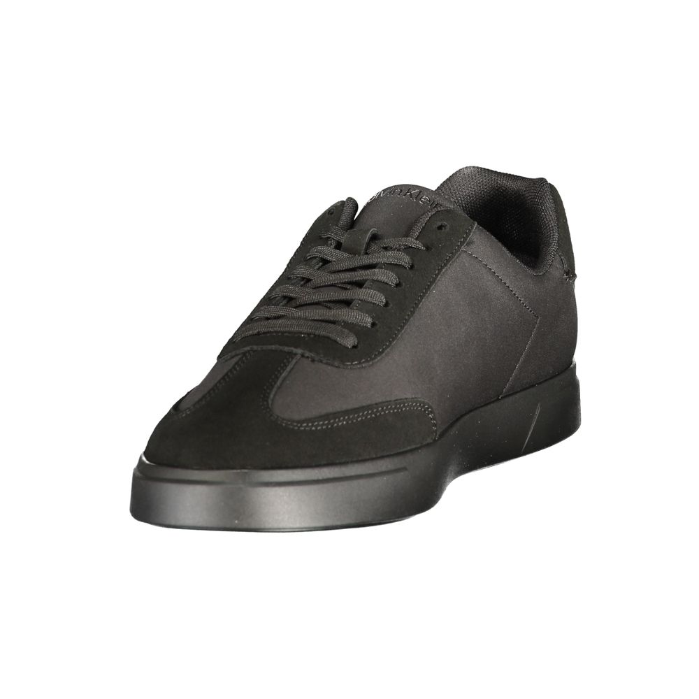 Calvin Klein Black Polyester Men's Sneaker