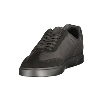 Calvin Klein Black Polyester Men's Sneaker