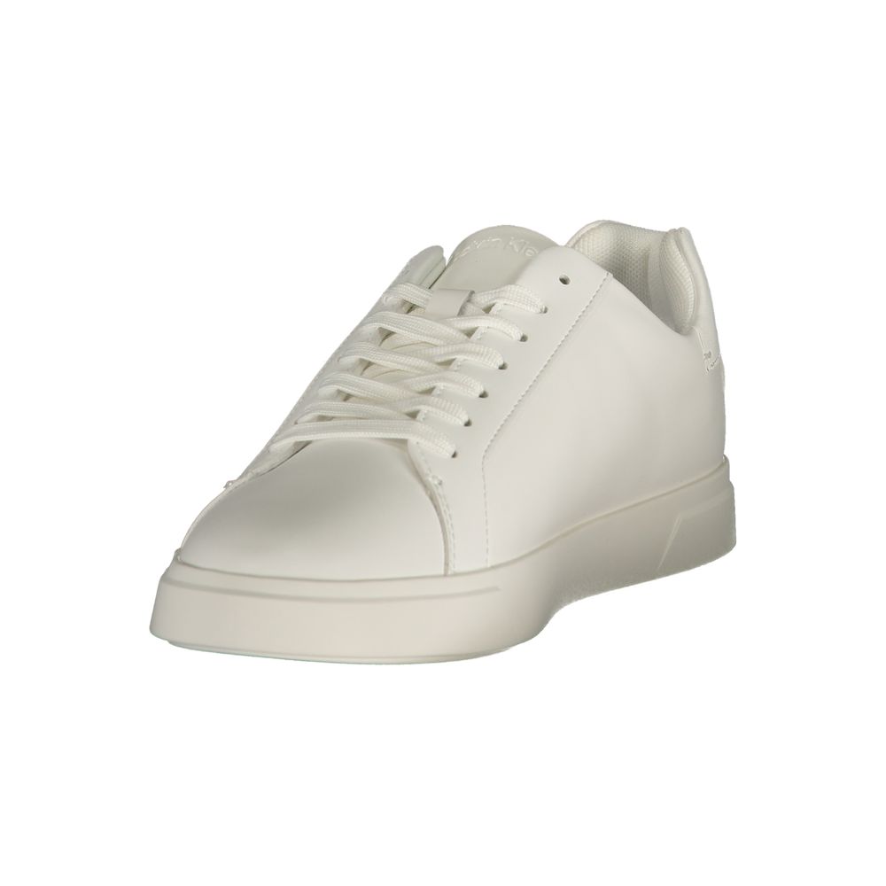 Calvin Klein White Polyurethane Women's Sneaker