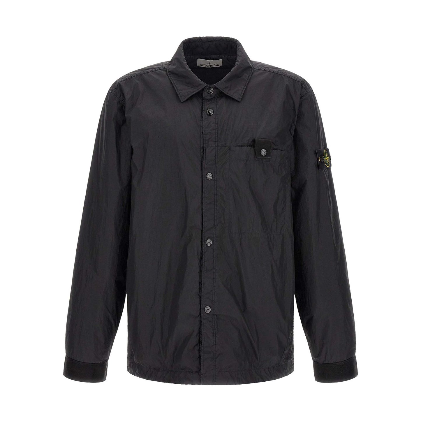 Stone Island Black Polyamide Shell Jacket