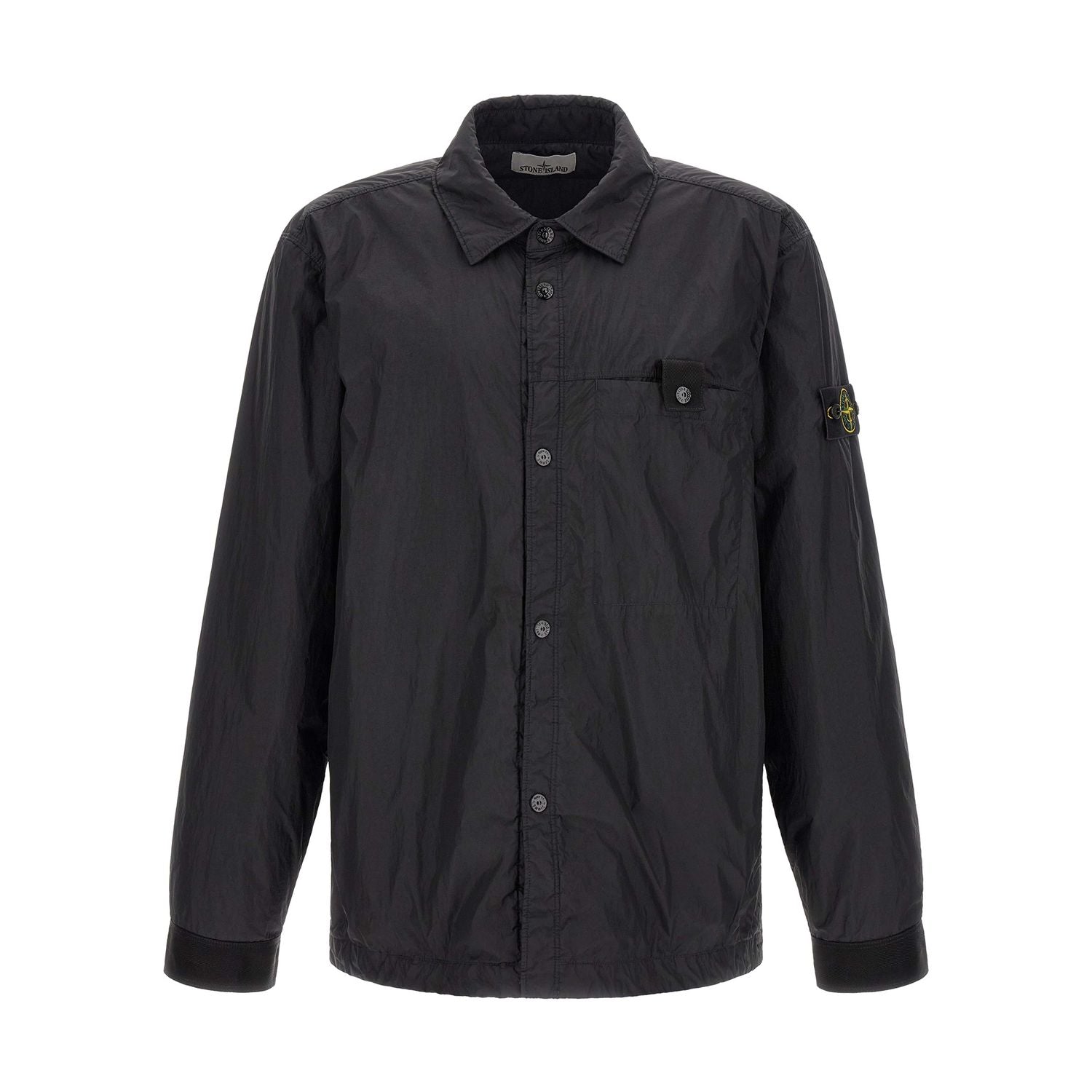 Stone Island Black Polyamide Shell Jacket