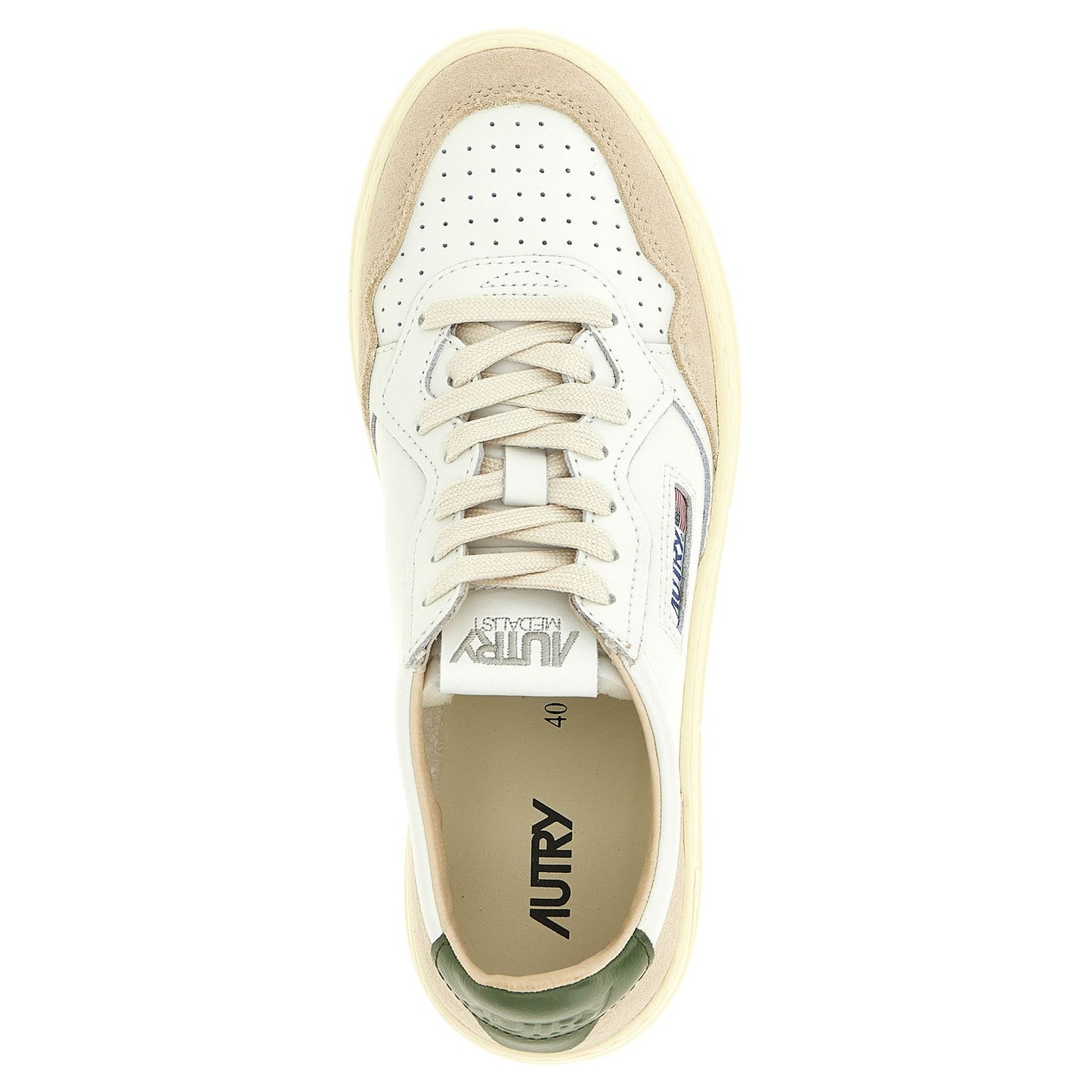 Autry Multicolor Cowhide Low Top Sneakers