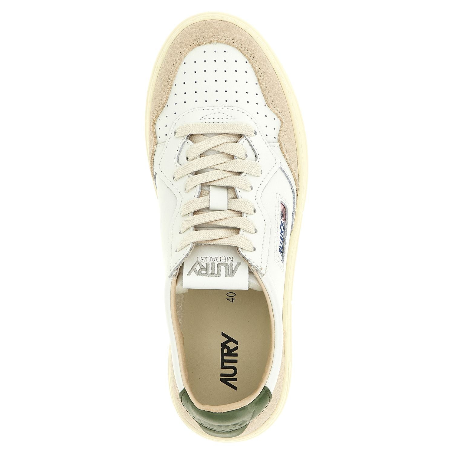 Autry Multicolor Cowhide Low Top Sneakers