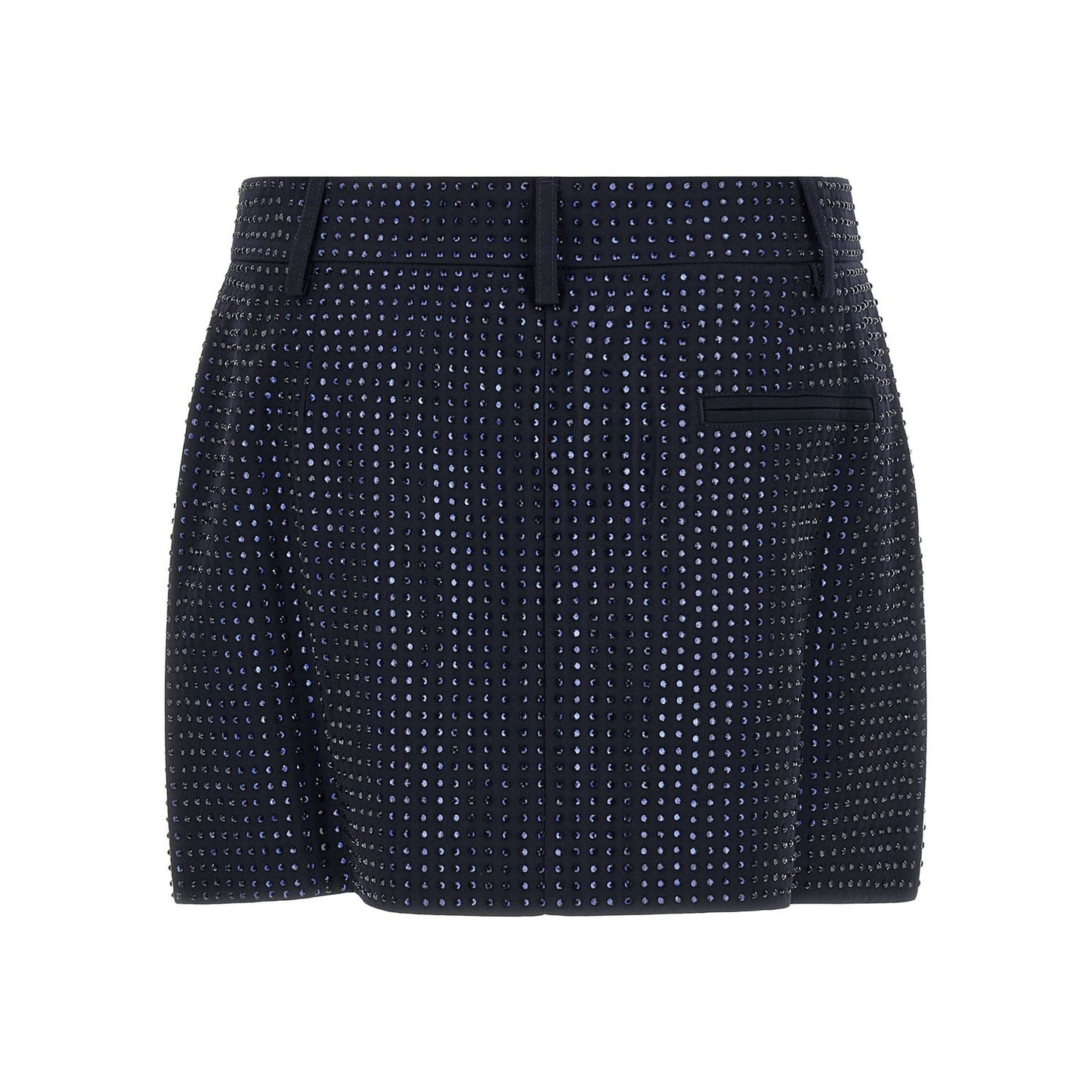 PINKO Blue Polyester Long Skirt