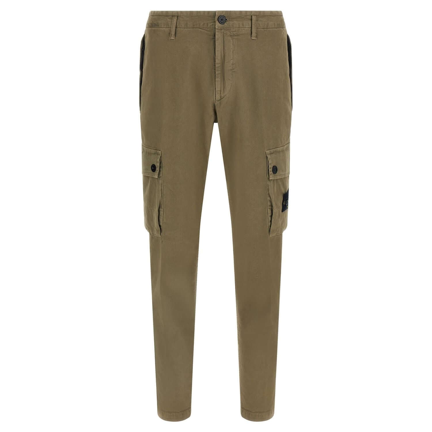 Stone Island Bicolor Cotton Cargo Pants