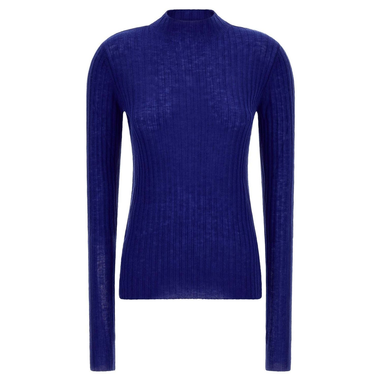 PINKO Blue Wool Cardigan