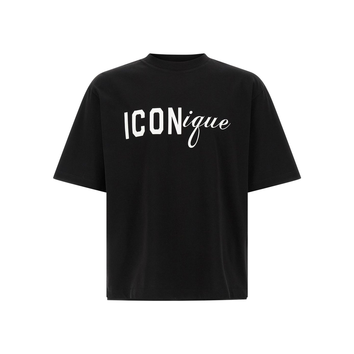 Dsquared² Black Cotton T-Shirt